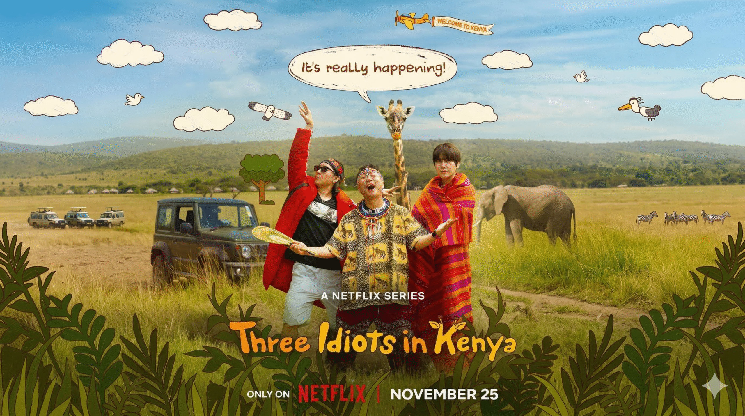 Three Idiots in Kenya
